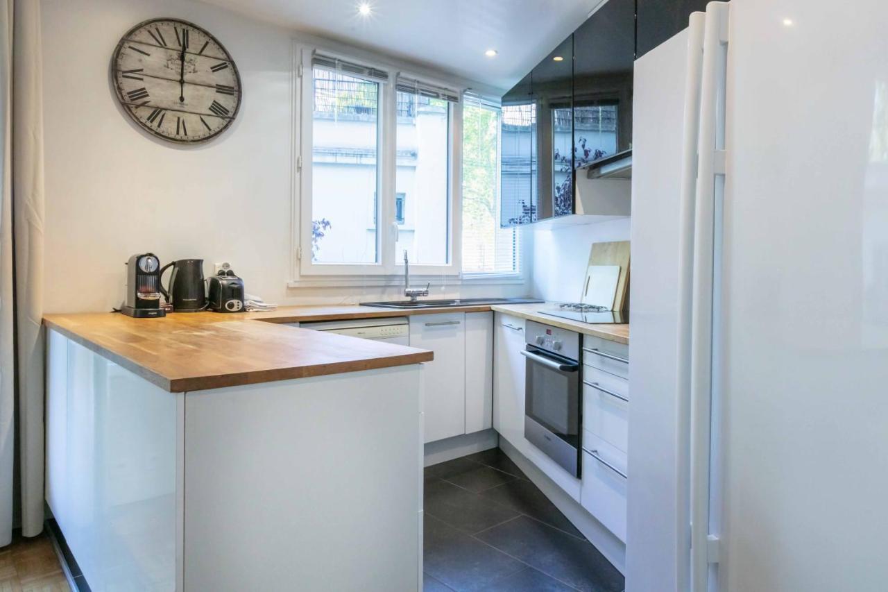 Paris City - Spacious 3 Rooms Flat For Families - 3 Minutes From Metro Station 외부 사진